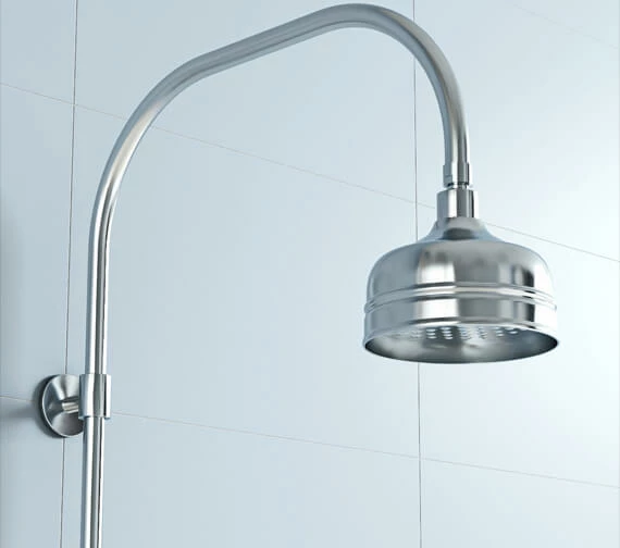 Bristan Traditional Stainless Steel Fixed Shower Head 1 Bristan Traditional Stainless Steel Fixed Shower Head
