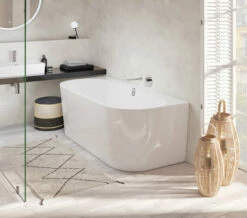 Villeroy & Boch Villeroy And Boch Oberon 2.0 Back To Wall 1800 X 800mm Double Ended Bath
