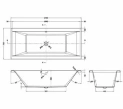 Hudson Reed Asselby Square 1700mm Double Ended Eternalite Acrylic Bath 11 Hudson Reed Asselby Square 1700mm Double Ended Eternalite Acrylic Bath -Duravit Sales Shop M700 2022 12 29 10 12 48 478