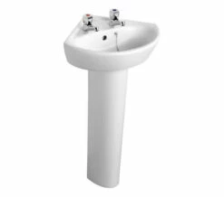 Armitage Shanks Sandringham 21 - Corner Basin 48cm With 1 Tap Hole -Duravit Sales Shop M700 2022 3 11 14 15 11 331