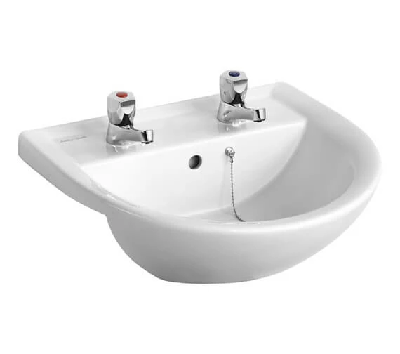Armitage Shanks Sandringham 21 Fresh Look Semi-Countertop Basin 50cm With 1 Tap Hole 5 Armitage Shanks Sandringham 21 Fresh Look Semi-Countertop Basin 50cm With 1 Tap Hole - Image 5