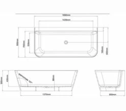 Crosswater Artist Back To Wall Bath 9 Crosswater Artist Back To Wall Bath -Duravit Sales Shop M700 2022 3 17 11 47 12 923