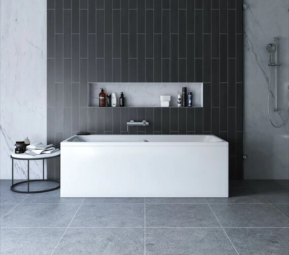 Joseph Miles Malin White 5mm Acrylic Bath - Double Ended 9 Joseph Miles Malin White 5mm Acrylic Bath - Double Ended - Image 9