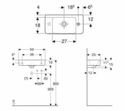 Geberit Selnova 1 Right Hand Tap Hole Handrinse White Basin With Shelf Surface -Duravit Sales Shop M700 2022 5 21 11 18 2 713