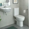Joseph Miles Liven 1 TH 450mm X 400mm Cloakroom Basin With Bottle Trap