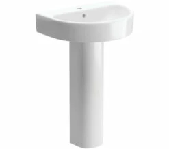 Joseph Miles Harno 555mm X 430mm 1 TH Basin With Full Pedestal -Duravit Sales Shop M700 2022 5 25 11 41 14 696