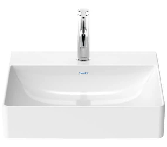 Duravit DuraSquare 500mm Furniture Washbasin 4 Duravit DuraSquare 500mm Furniture Washbasin - Image 4