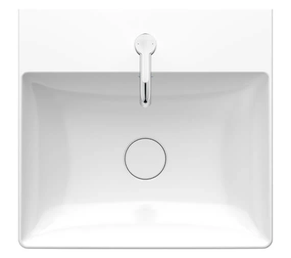 Duravit DuraSquare 500mm Furniture Washbasin 5 Duravit DuraSquare 500mm Furniture Washbasin - Image 5