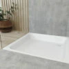 Kaldewei Advantage Sanidusch Square Steel Shower Tray White