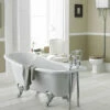 Hudson Reed Brockley Single Ended Freestanding Acrylic Bath White