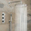 Vado Tablet Altitude Vertical 2 Outlet Chrome Thermostatic Shower Package