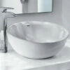 Roca Bol White On-Countertop Deep Basin 420mm Diameter - 327876000
