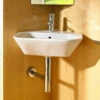 Roca Nexo White Corner Basin 500mm Wide