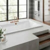 Trojan Amare 1800 X 1200mm Superdeep Double Ended Inset Bath White