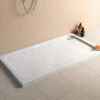 Merlyn Mstone Rectangular 50mm Height Shower Tray With Waste