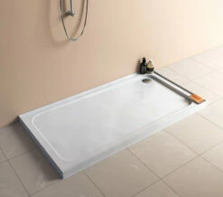 Merlyn Ionic Touchstone Up-Stand White Rectangular Shower Tray