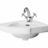 Hudson Reed Richmond 595 X 450mm Corner Wall Hung Basin