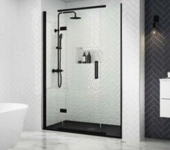 Aquadart Inline 8mm Semi-Frameless Recess Door