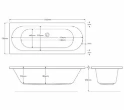 Trojan Cascade Double Ended Encapsulated Baseboard Bath White -Duravit Sales Shop M700 2022 7 20 10 25 53 409