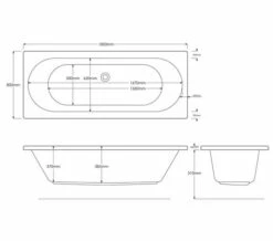 Trojan Cascade Double Ended Encapsulated Baseboard Bath White -Duravit Sales Shop M700 2022 7 20 10 27 14 106