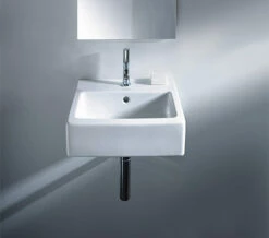 Duravit Vero 450mm 1 Tap Hole Ground Handrinse Washbasin