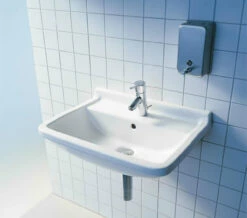 Duravit Starck 3 Underneath Glazed 1 Tap Hole Washbasin With Overflow -Duravit Sales Shop M700 2022 7 4 10 0 32 326
