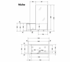 Duravit 1700 X 750mm Shower Bath -Duravit Sales Shop M700 2022 7 5 8 24 11 66