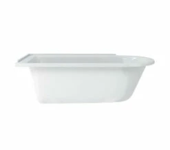 Burlington Hampton Freestanding 750mm Wide White Shower Bath