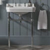 Tavistock Vitoria 610 X 505mm Traditional Basin With Washstand