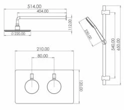 Tavistock Quantum Thermostatic Dual Function Concealed Valve With Shower Set -Duravit Sales Shop M700 2022 8 18 12 12 1 58