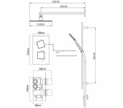 Tavistock Index Concealed Dual Function Shower Set -Duravit Sales Shop M700 2022 8 18 12 9 52 804
