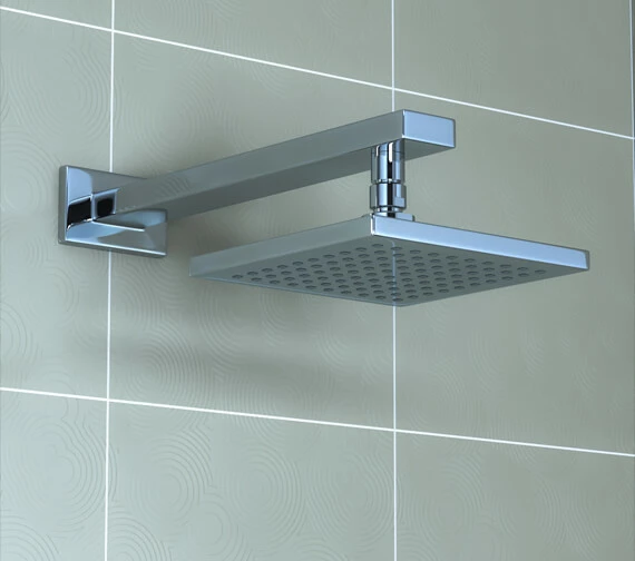 Nuie 200mm ABS Fixed Shower Head 7 Nuie 200mm ABS Fixed Shower Head - Image 7