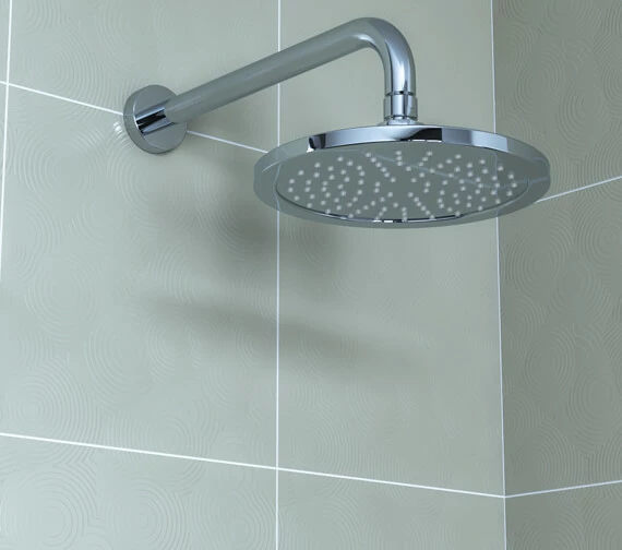 Crosswater Dial Chrome Fixed Shower Head 225mm - FH225C+ 3 Crosswater Dial Chrome Fixed Shower Head 225mm - FH225C+ - Image 3