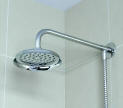 Croydex Traditional Rain Chrome Head Set With Fixed Arm And Hose -Duravit Sales Shop M700 2022 8 2 10 12 51 652