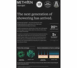 Methven Aurajet Aio Shower System Chrome -Duravit Sales Shop M700 2022 8 22 7 28 48 256