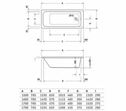 Duravit D-Code Built-In Bath With Support Feet - Outlet In Foot Area 3 Duravit D-Code Built-In Bath With Support Feet - Outlet In Foot Area -Duravit Sales Shop M700 2022 8 31 12 10 17 642