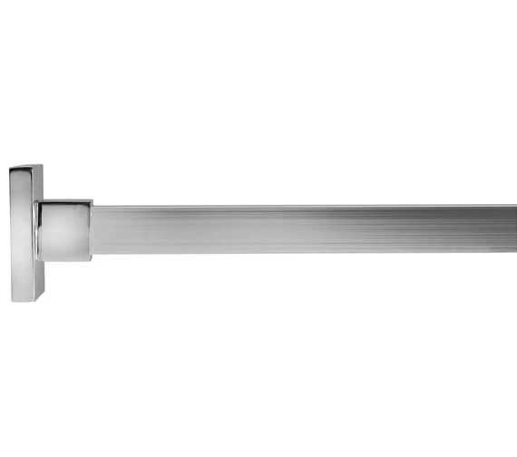 Croydex Luxury Shower Curtain Rail Rod 6 Croydex Luxury Shower Curtain Rail Rod - Image 6