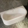 Joseph Miles Osric 1700 X 750mm Back-To-Wall Double Ended Bath