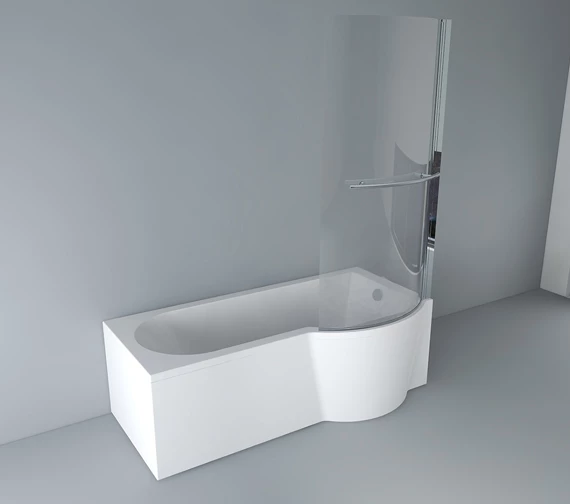 IMEX Arco White Shower Bath 7 IMEX Arco White Shower Bath - Image 7
