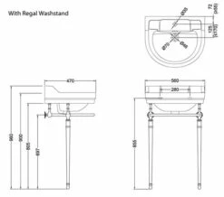 Burlington Edwardian Round 560mm Basin With Wash Stand -Duravit Sales Shop M700 2023 1 16 6 35 45 747