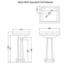 Burlington Contemporary 580 X 470mm White Washbasin -Duravit Sales Shop M700 2023 1 7 6 57 30 874