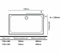 Merlyn Ionic Touchstone Rectangular White Shower Tray 50mm Height -Duravit Sales Shop M700 2023 2 1 10 38 11 633