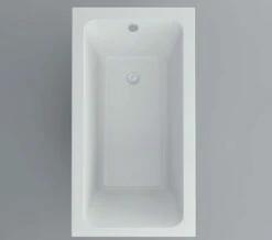 IMEX Quadro 1300 X 700mm White Single Ended Bath