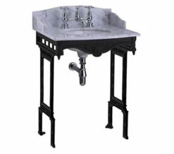 Burlington Carrara Marble Slab And Basin With Aluminium Washstand -Duravit Sales Shop M700 2023 2 17 12 10 37 990