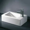 Lecico Layla 460mm Rectangular Free Standing Basin
