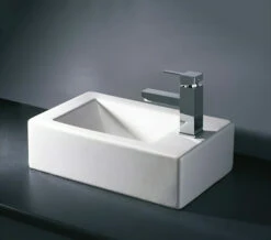 Lecico Layla 460mm Rectangular Free Standing Basin
