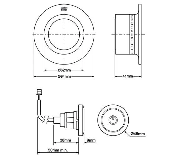 Mira Mode Rear Fed Digital Mixer Shower Chrome And Bath Filler 5 Mira Mode Rear Fed Digital Mixer Shower Chrome And Bath Filler - Image 5