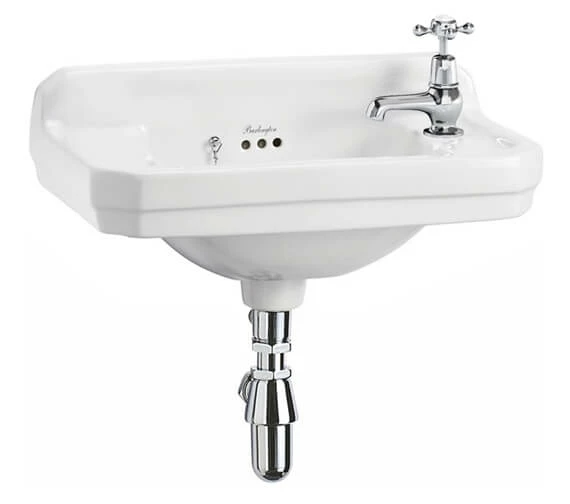Burlington Edwardian 510mm Cloakroom Basin 5 Burlington Edwardian 510mm Cloakroom Basin - Image 5