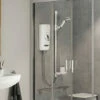 Mira Advance Flex 9.8kW Thermostatic Electric Shower White And Chrome