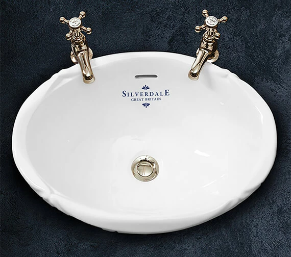Silverdale Victorian Inset Vanity Basin 1 Silverdale Victorian Inset Vanity Basin